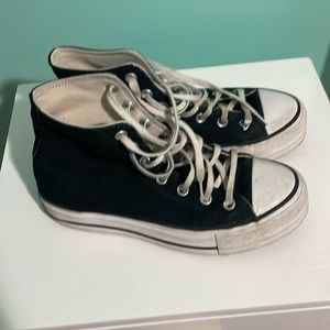 Stacked converse high tops